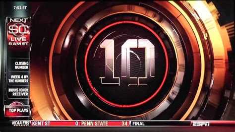 grades and team needs to. . Espn top 10 of the day